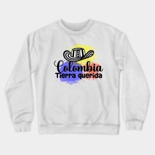 Colombia tierra querida Crewneck Sweatshirt